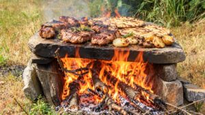 pieczenie na kamieniu